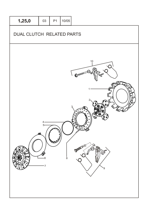 Manual de Partes Tractor New Holland TT 75
