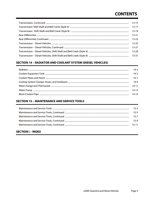 Manual de Partes Vehiculo de Golf Utilitario Bobcat 2200S