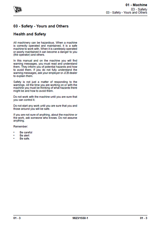 Manual de Reparación Caja de Cabios Transmisión Mecanica JCB TG300, TG310