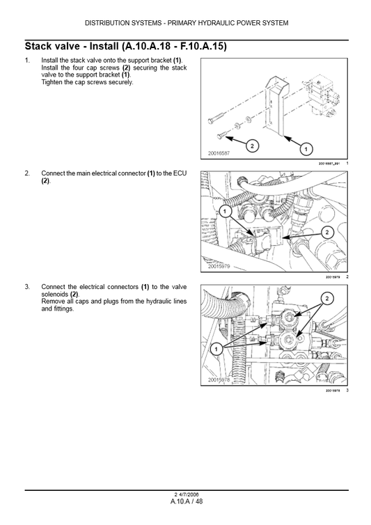 Manual de Reparación Cosechadora New Holland CX720, CX740, CX760, CX780, CX820, CX840, CX860, CX880