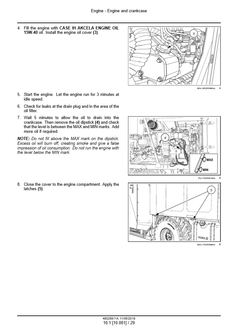 Manual de Reparación Cosechadora de Cafe Case 200