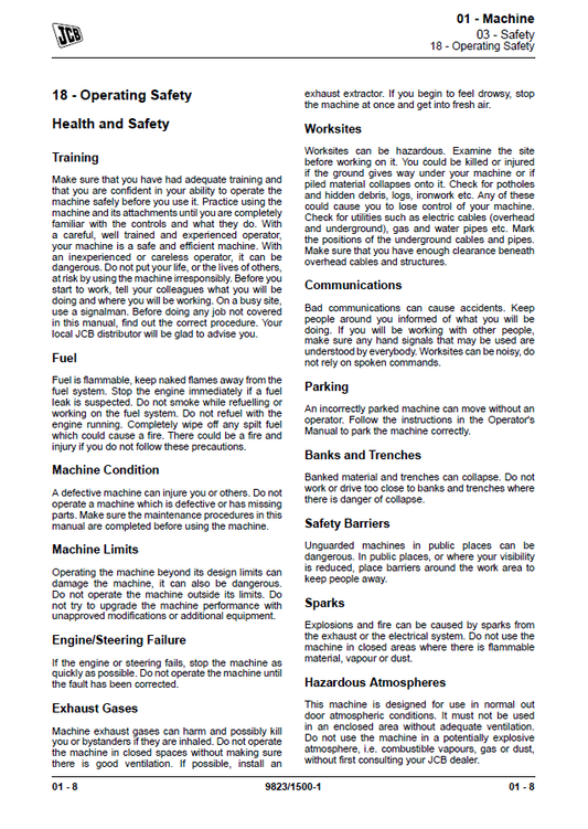 Manual de Reparación Eje JCB SD70 SD80