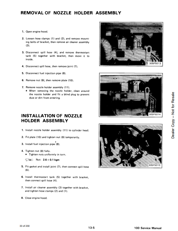 Manual de Reparación Excavadora Bobcat X100