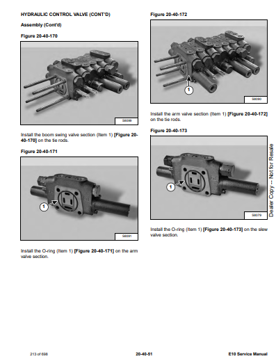 Manual de Reparación Excavadora Compacta Bobcat E10