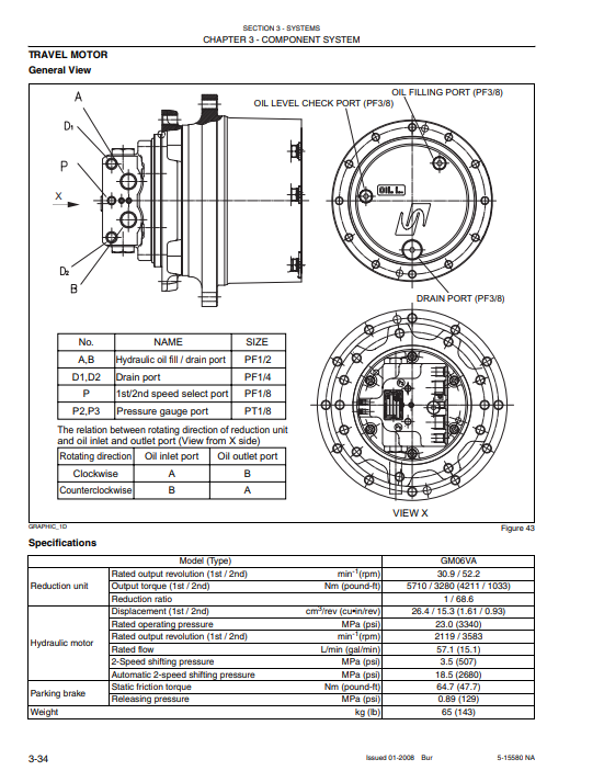 Manual de Reparación Excavadora Compacta Kobelco 50SR ACERA TIER 4