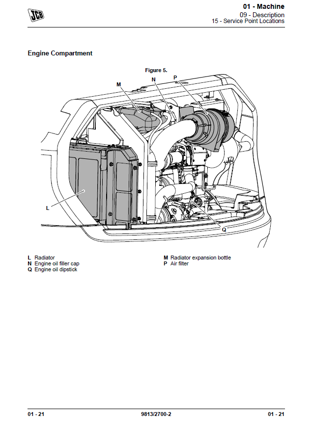 Manual de Reparación Excavadora JCB 100 C-1, 85 Z-1, 86 C-1, 90 Z-1