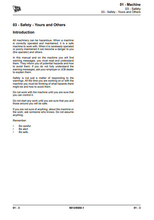 Manual de Reparación Excavadora JCB JS145W, JS160W, JS20 MH