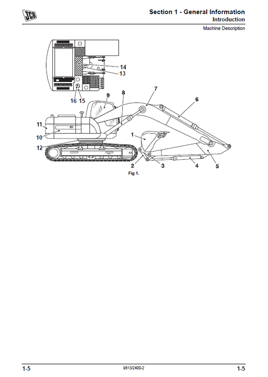 Manual de Servicios Excavadora JCB JS210, JS220 Motor
