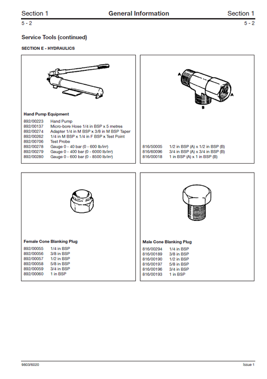 Manual de Reparación Excavadora JCB JS70