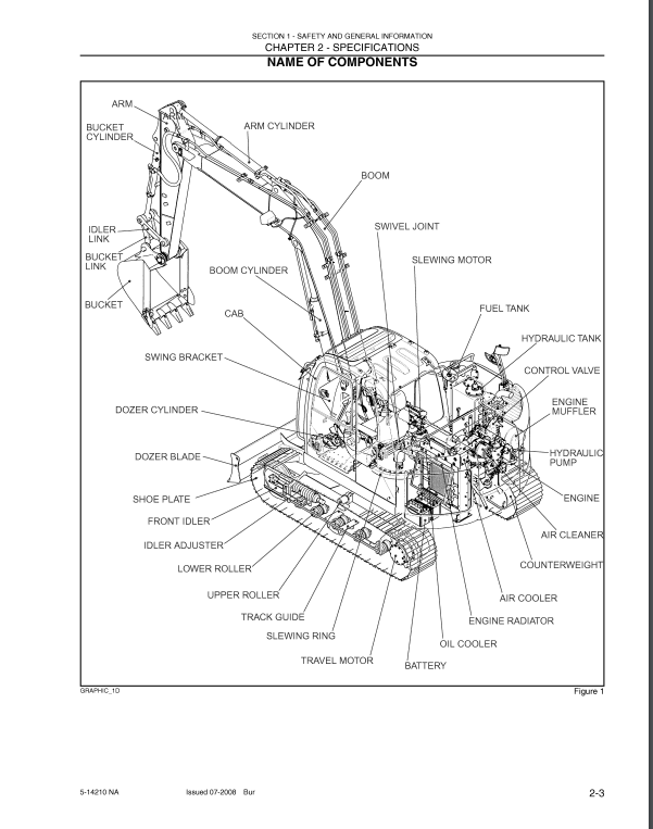Manual de Reparación Excavadora Kobelco 80CS Tier 4