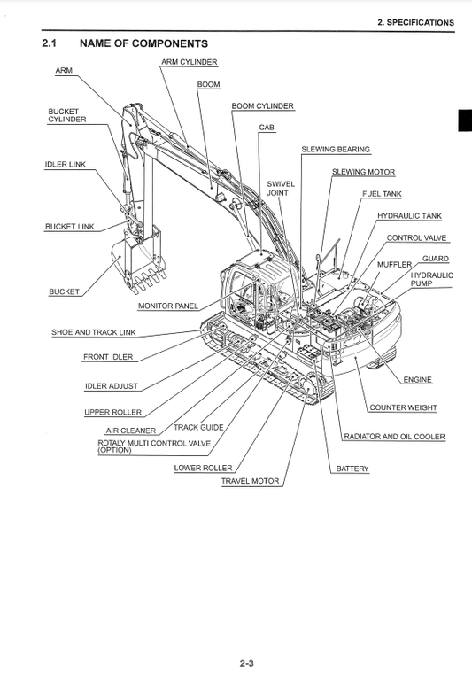 Manual de Reparación Excavadora Kobelco SK200-8, SK210LC-8