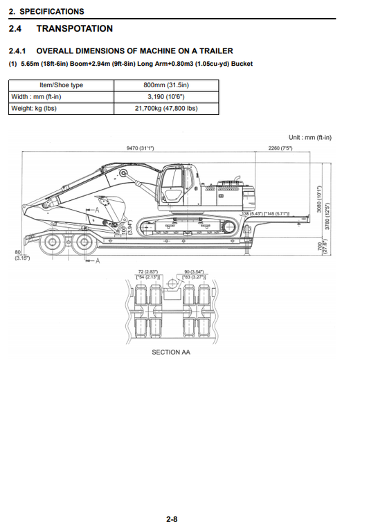 Manual de Reparación Excavadora Kobelco SK210-9