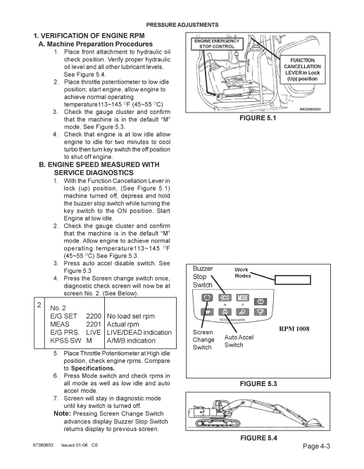 Manual de Reparación Excavadora Kobelco SK210LC-6E