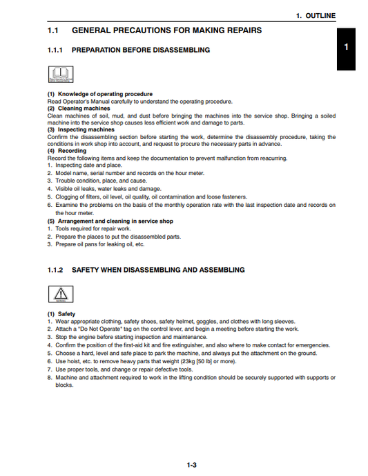 Manual de Reparación Excavadora Kobelco SK350-9 Tier 4