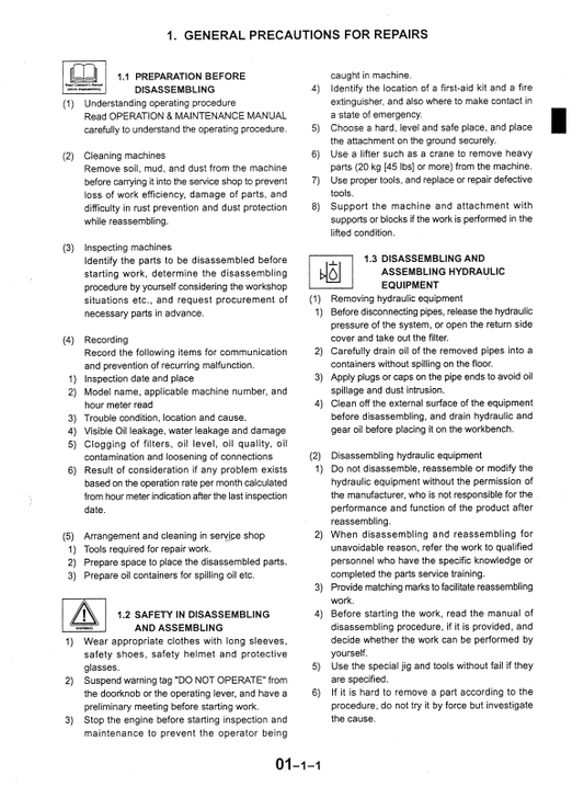 Manual de Reparación Excavadora Kobelco SK40SR-2 , SK45SR-2