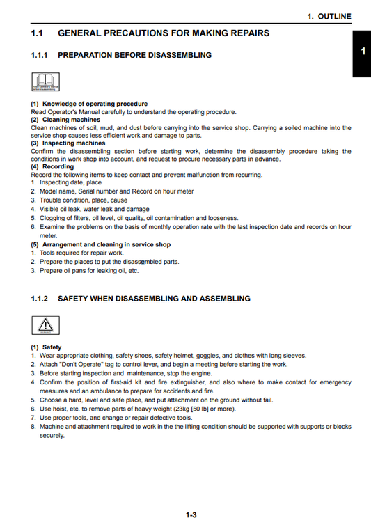 Manual de Reparación Excavadora Kobelco SK485LC-9