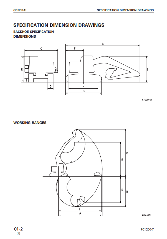 Manual de Reparación Excavadora Komatsu PC1250-7, PC1250SP-7, PC1250LC-7