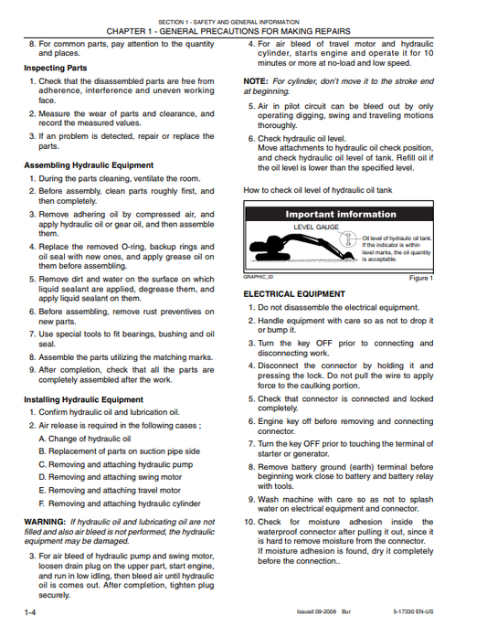 Manual de Reparación Excavadora New Holland E30BSR , E35BSR
