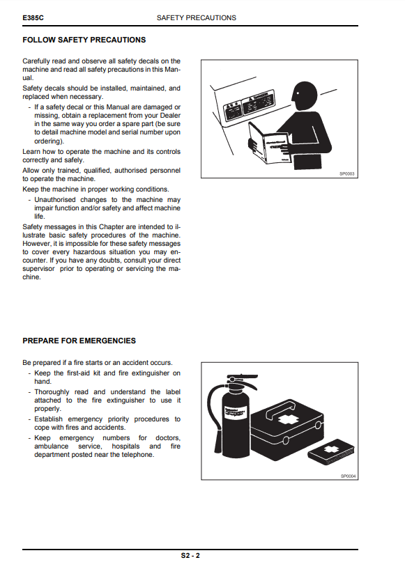 Manual de Reparación Excavadora New Holland E385C