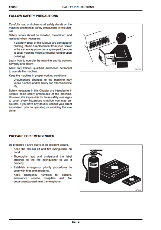 Manual de Reparación Excavadora New Holland E385C
