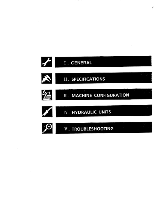 Manual de Reparación Excavadoras Kobelco SK024 , SK027 , SK032