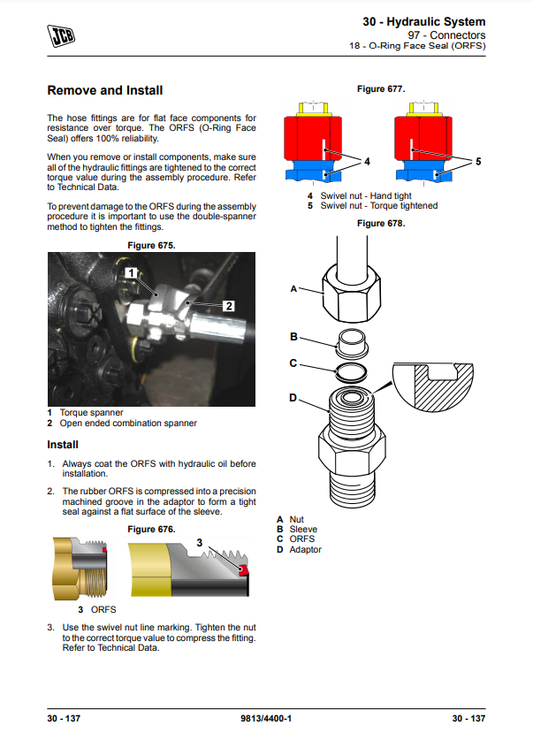 Manual de Reparación Excavadora Sobre Ruedas JCB 110w