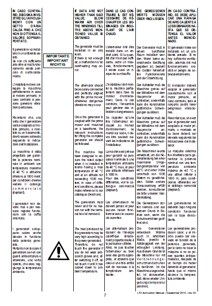 Manual de Reparación Generador JCB Mecc AJTE