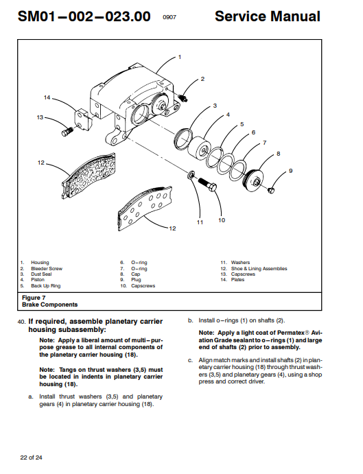 Manual de Reparación Grúa Link Belt RTC-8050XP II (J6K8-5700)