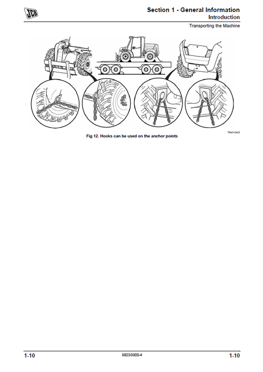 Manual de Reparación Manipulador Telescopico JCB 515-40