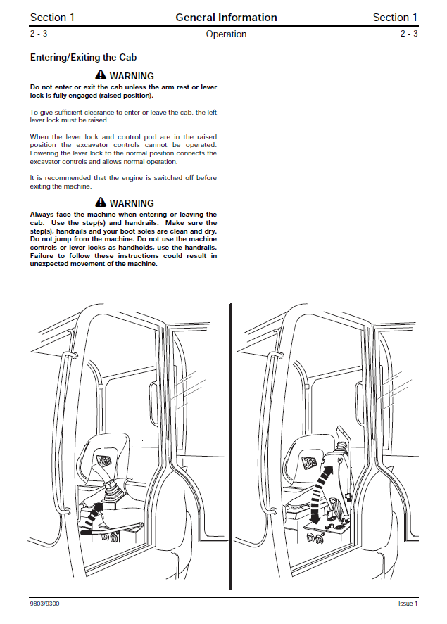 Manual de Reparación Mini Excavadora JCB 8027Z, 8032Z