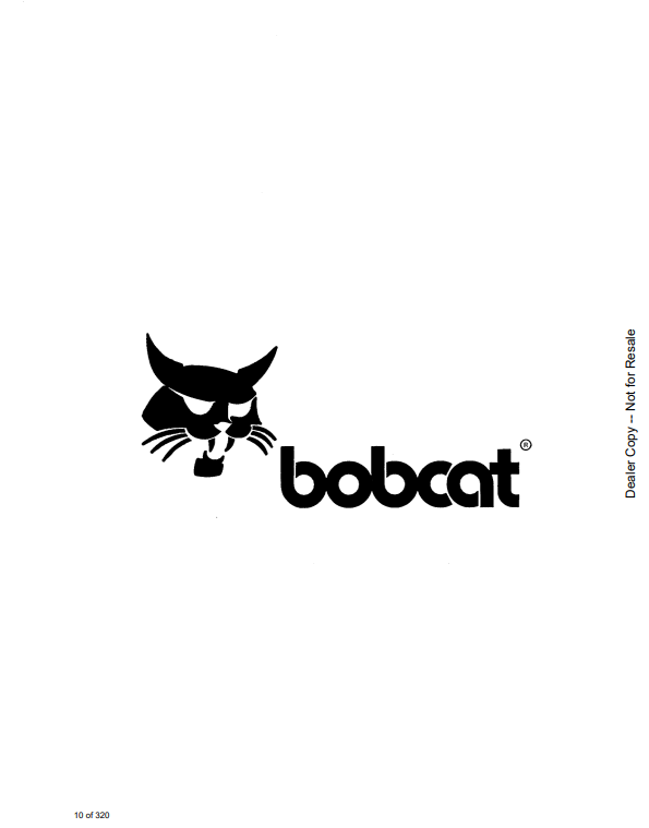 Manual de Reparación Minicargador Bobcat 974, 975