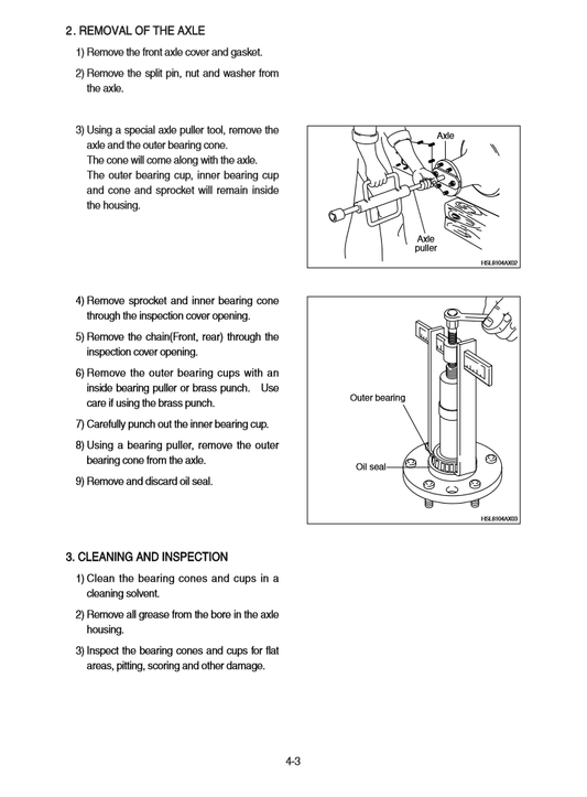 Manual de Reparación Minicargador Hyundai HSL850-7A
