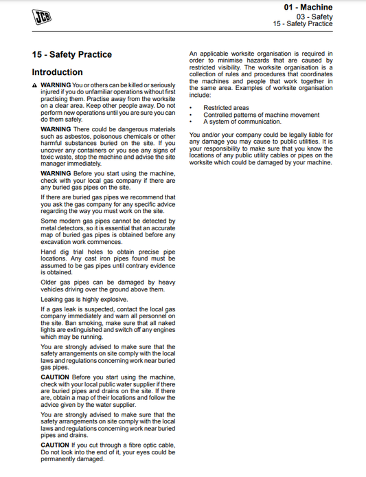 Manual de Reparación Minicargadores JCB 155, JCB 175