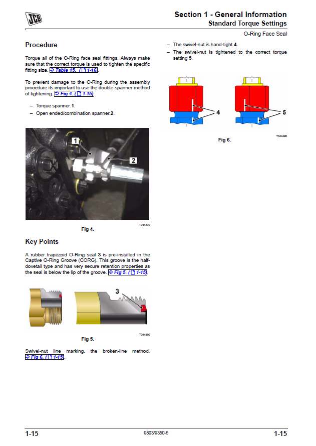 Manual de Reparación Miniexcavadora JCB 8014 8016 8018 8020