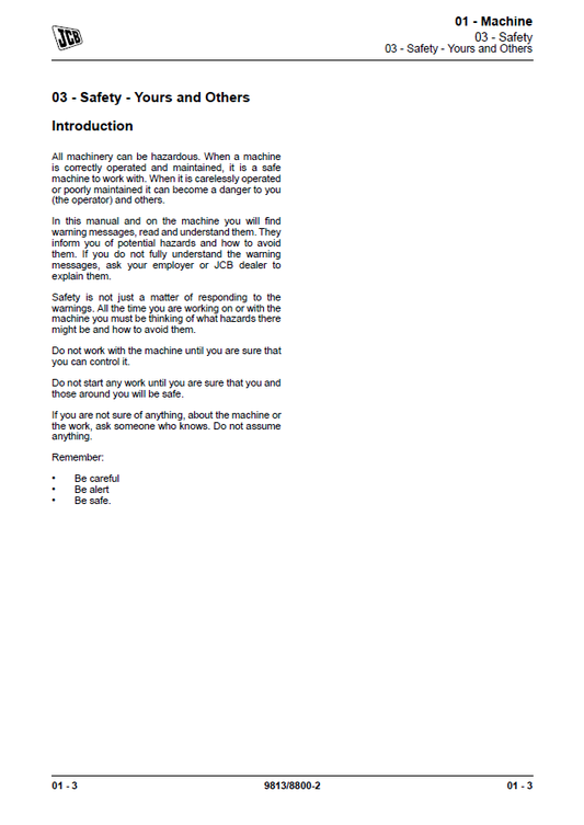 Manual de Reparación Montacarga JCB TLT25G, TLT 30G