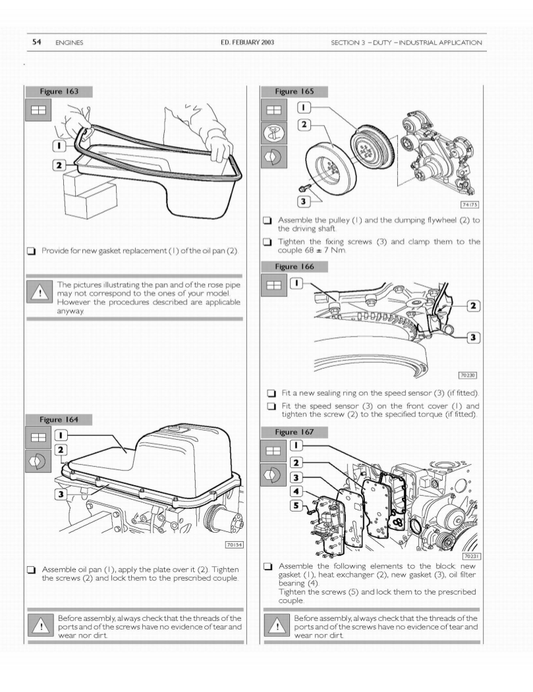 Manual de Reparación Motor Case 445-M2, 445T-M2 , 668T-M2