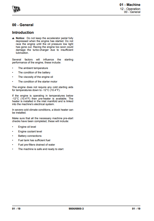 Manual de Reparación Motor Mecánico JCB 672