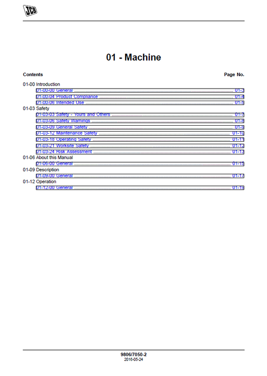 Manual de Reparación Motor Mecánico JCB T2-3 de 4 Cilindros