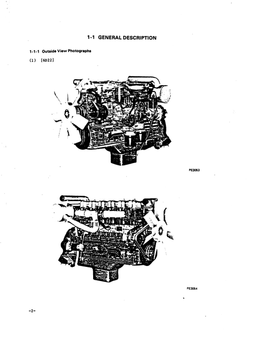 Manual de Reparación Motor Mitsubishi 6D2 Diesel (para productos relacionados Kobelco)