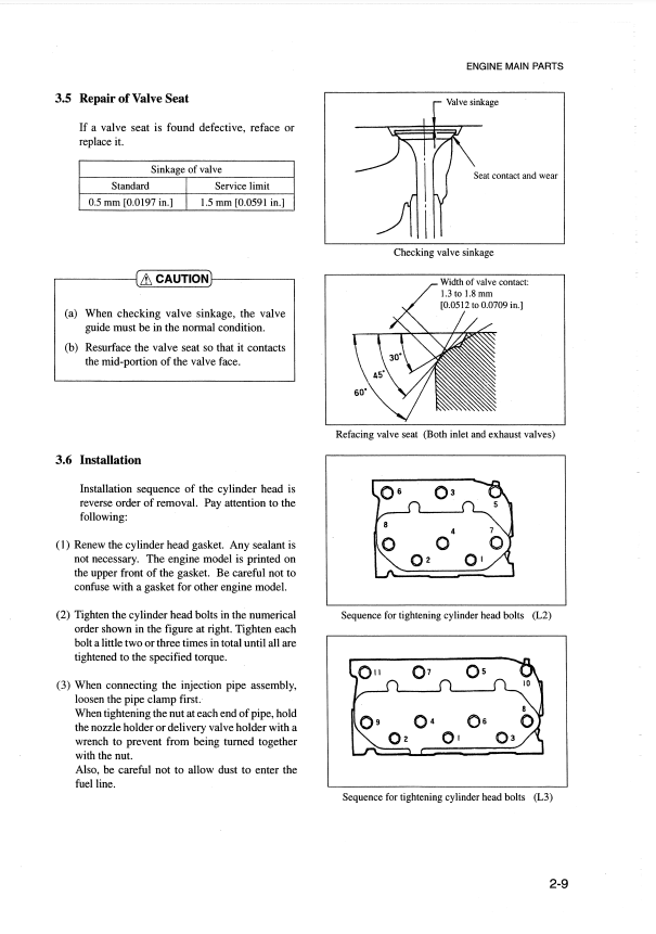 Manual de Reparación Motor Mitsubishi L2A, L2C, L2E, L3A, L3C, L3E