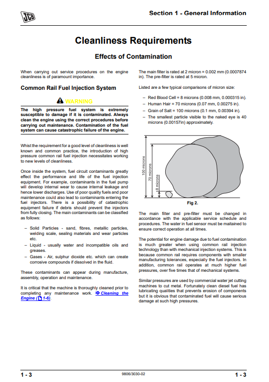 Manual de Reparación Motor Jcb Dieselmax Tier 3 SE