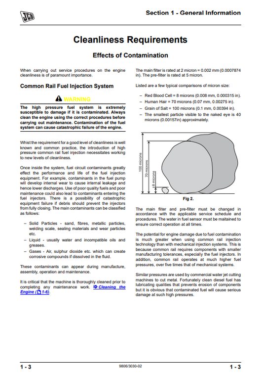 Manual de Reparación Motor Jcb Dieselmax Tier 3 SE