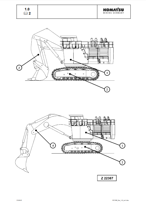 Manual de Reparacion Pala Minera Komatsu PC5500
