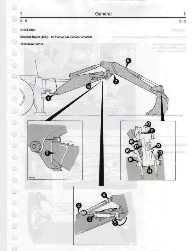 Manual de Partes Retroexcavadora JCB 214E, 3C