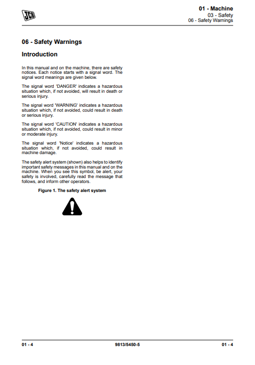 Manual de Reparación Retroexcavadora JCB 3CX