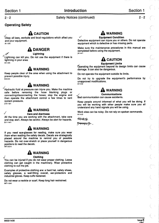 Manual de Reparación Servicio de Accesorios JCB