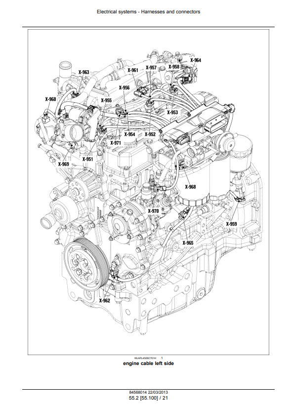 Manual de Reparación Sistema Eléctrico Tractor New Holland T5.95, T5.105, T5.115