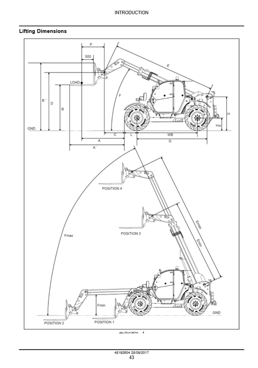 Manual de Reparación Telehandler Case 632, 635, 735, 742, 935