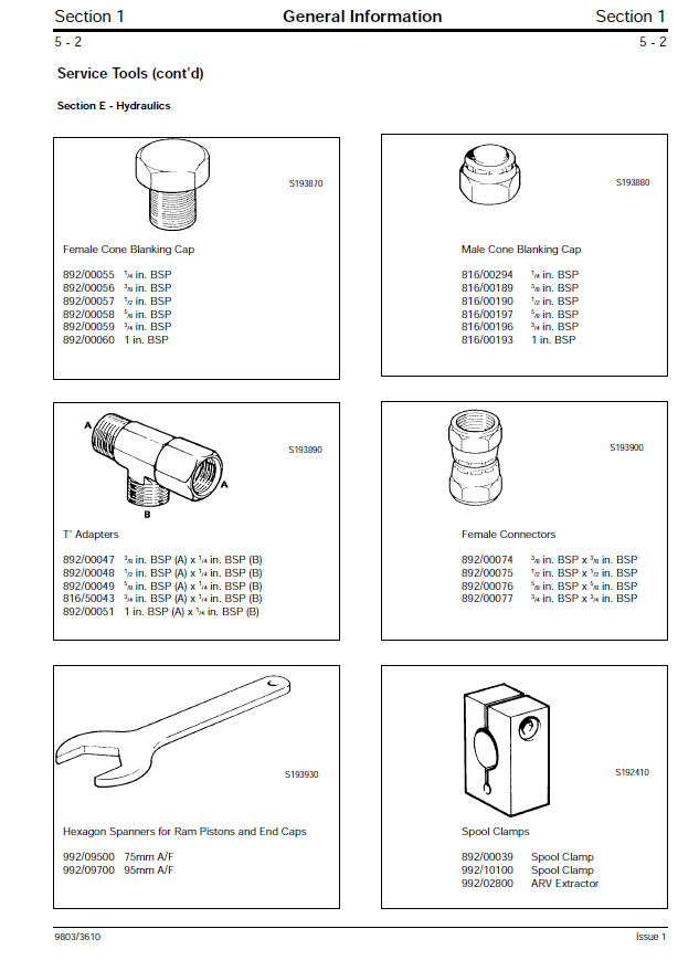 Manual de Reparación Telehandler JCB series 520 y 526