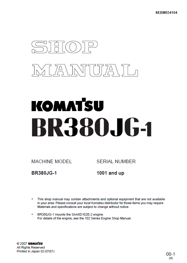 Manual de Reparación Tiendetubos Komatsu D155C-1